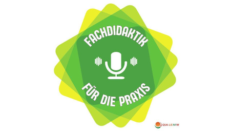Logo der Podcast-Reihe: Fachdidaktik für die Praxis